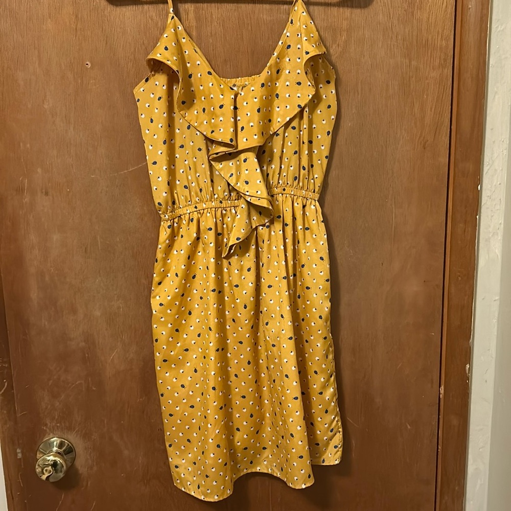 My Story ruffle detail flowy dress